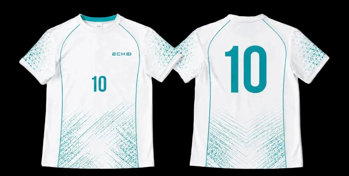 ECHO Maillot Frost - blanc & turquoise