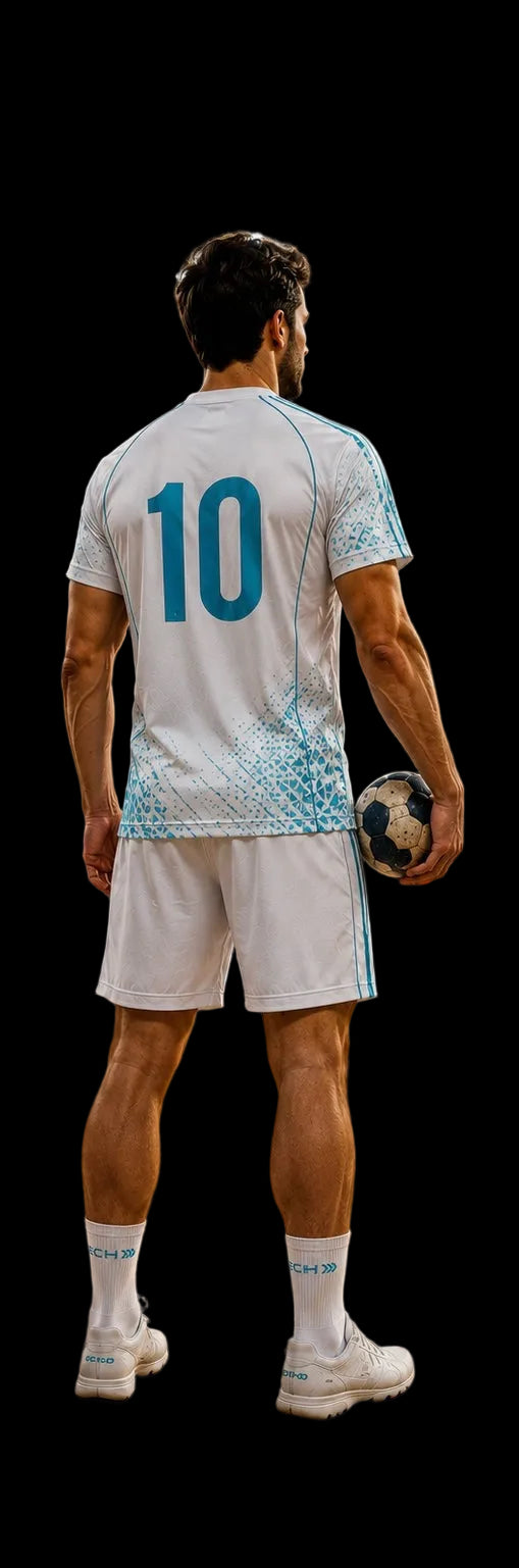ECHO Maillot Frost - blanc & turquoise