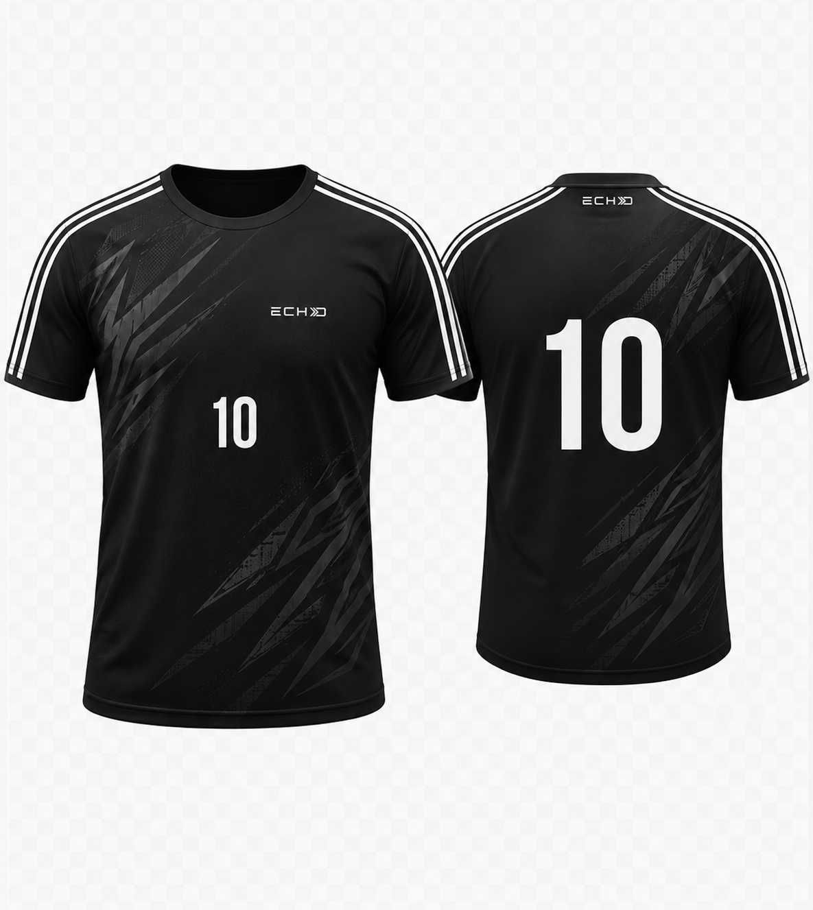 ECHO Maillot Shadow - noir & blanc