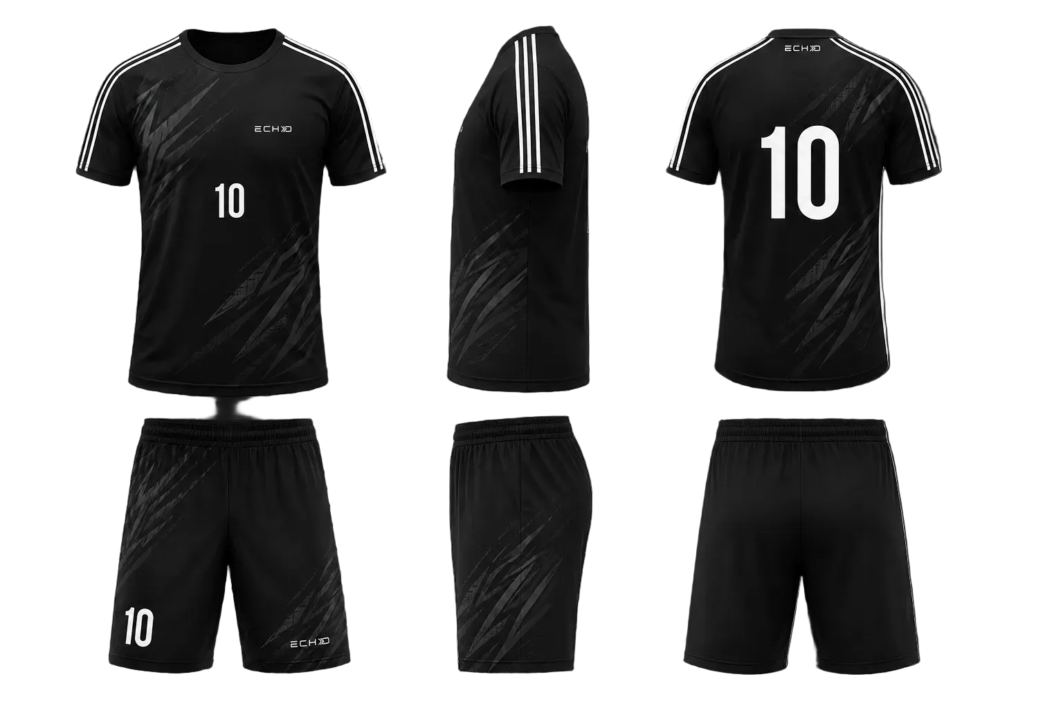 ECHO Maillot Shadow - noir & blanc