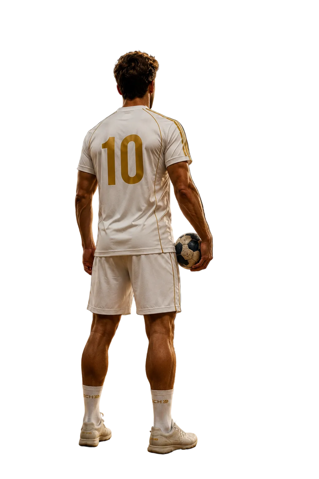ECHO maillot Elite - blanc & or