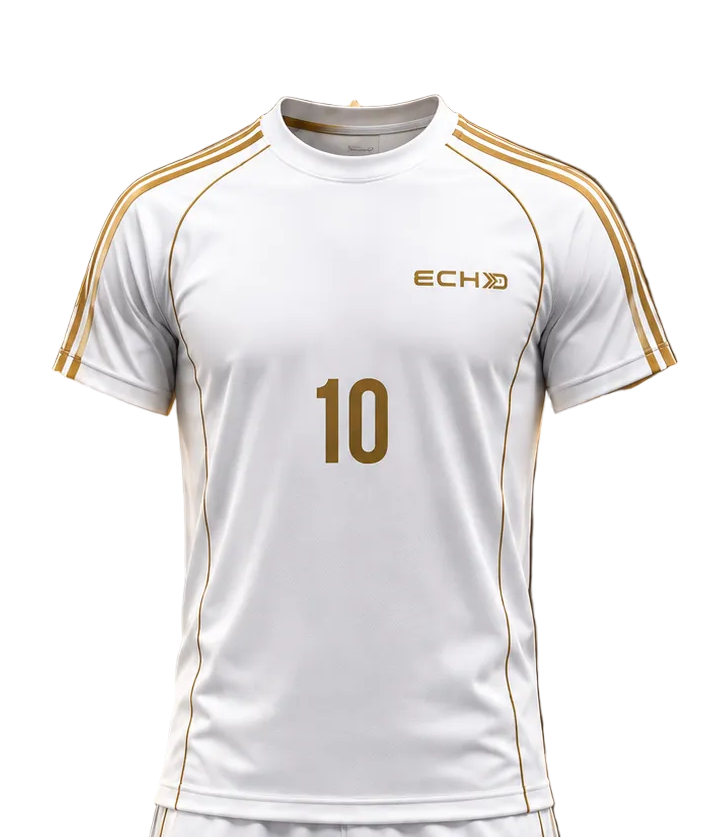 ECHO maillot Elite - blanc & or