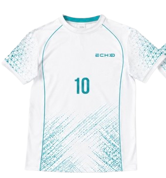 ECHO Maillot Frost - blanc & turquoise