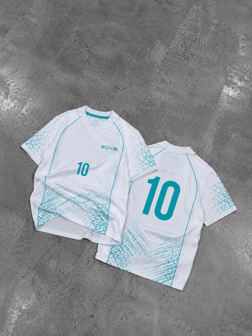 ECHO Maillot Frost - blanc & turquoise