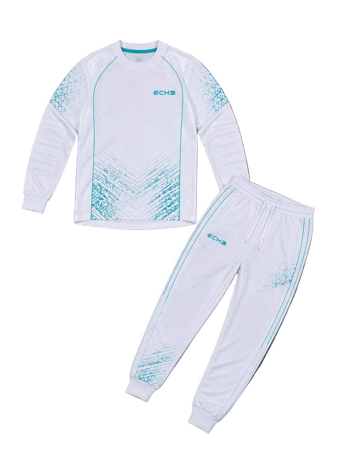 Ensemble « The guardians » - blanc & turquoise