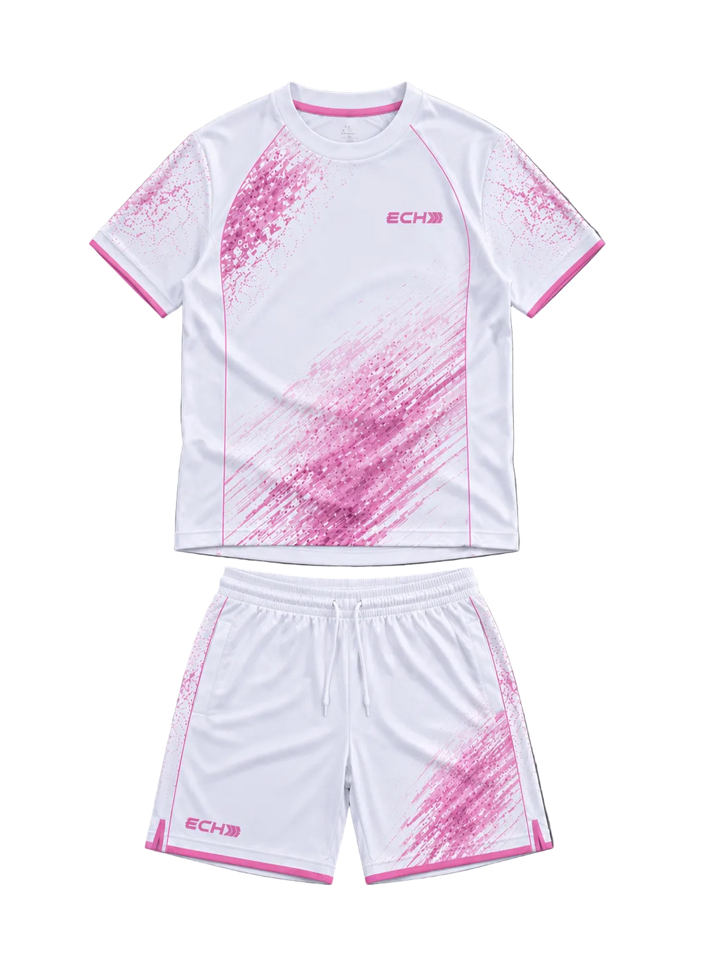 Maillot Goat - blanc & rose