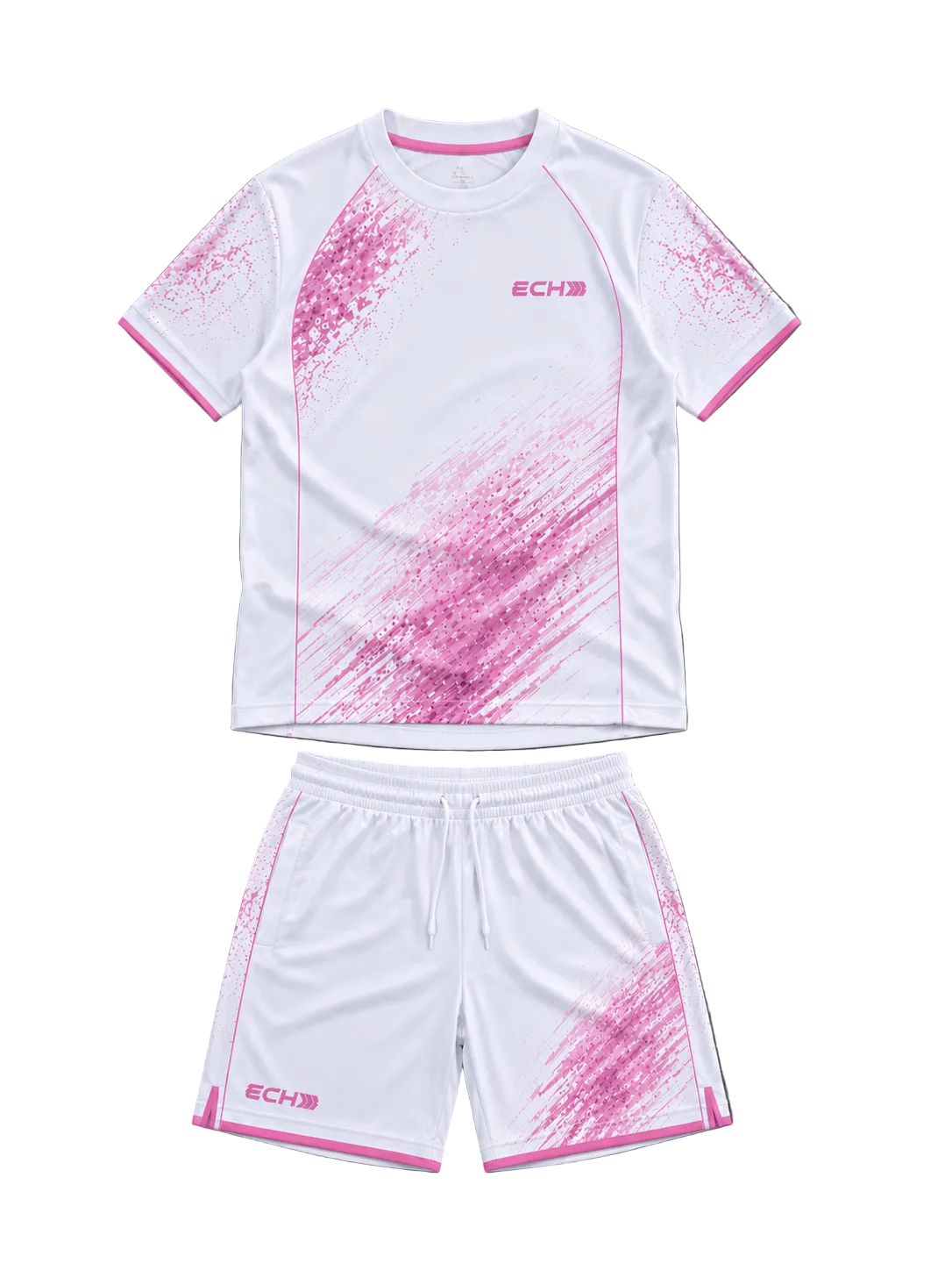 Maillot Goat - blanc & rose